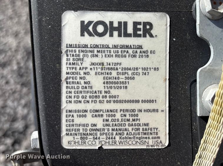 image for item EC8306 2018 MOBARK X7 wood chipper