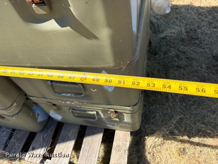 image for item EC8317 (3) pallets of storage containers