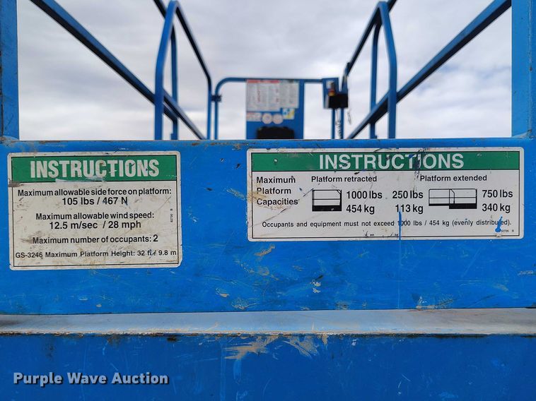 image for item EC8970 Genie GS4047 scissor lift