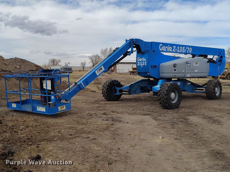 image for item EC8973 2006 Genie Z-135 boom lift