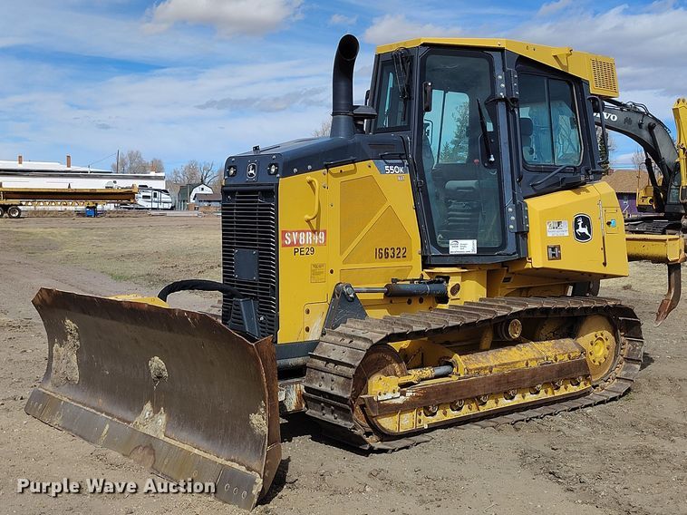 image for item EC8974 2016 John Deere 550K XLT dozer
