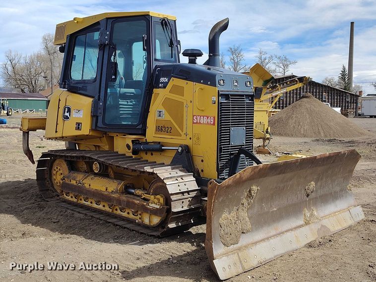image for item EC8974 2016 John Deere 550K XLT dozer