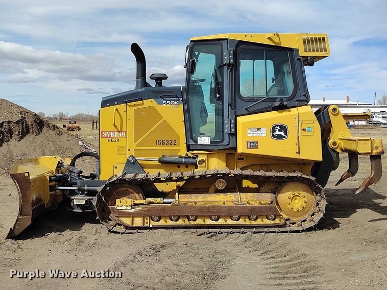 image for item EC8974 2016 John Deere 550K XLT dozer