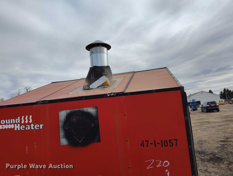 image for item EC8976 1997 Ground Heaters Inc E3000  ground heater