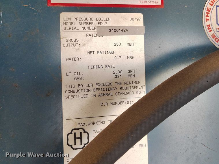 image for item EC8976 1997 Ground Heaters Inc E3000  ground heater