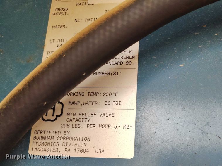 image for item EC8976 1997 Ground Heaters Inc E3000  ground heater