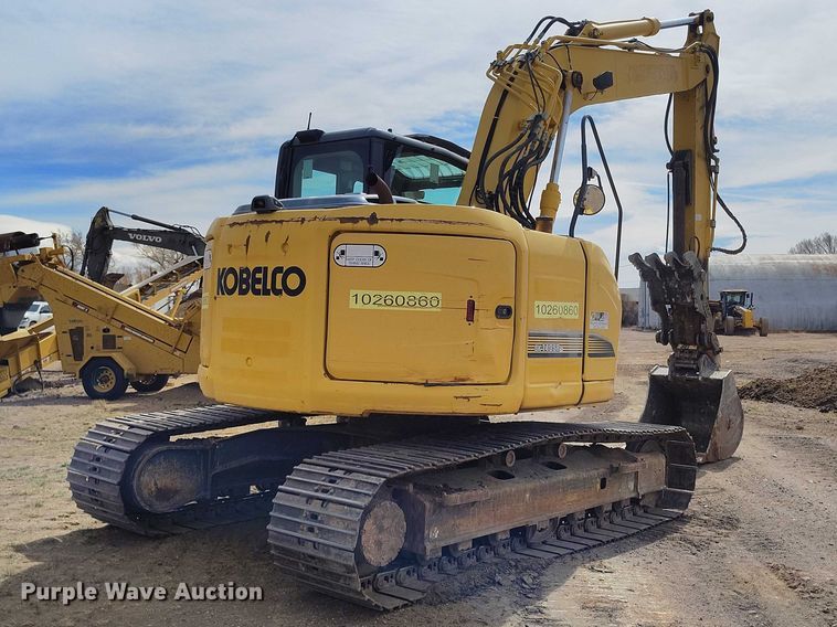 image for item EC8981 2015 Kobelco SK140SRLC-3 mini excavator