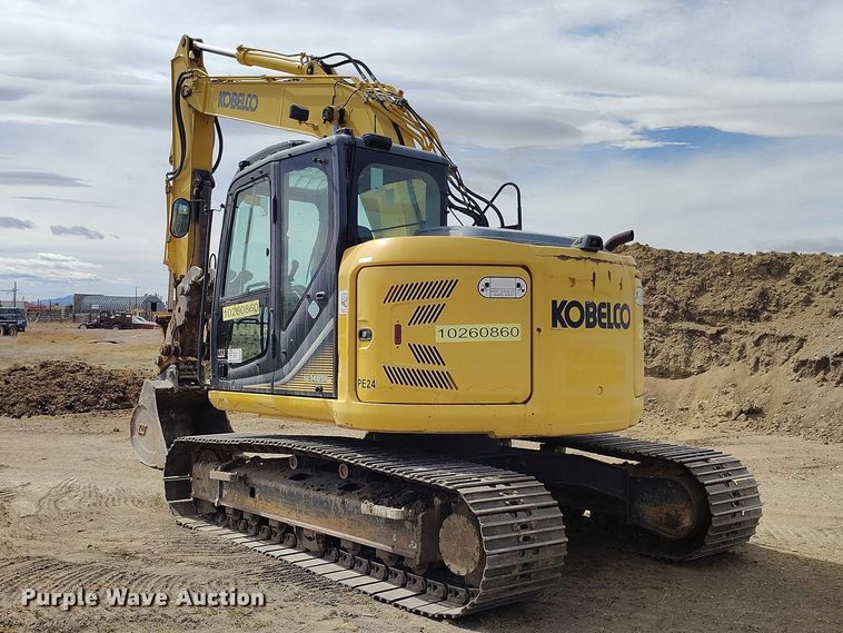 image for item EC8981 2015 Kobelco SK140SRLC-3 mini excavator