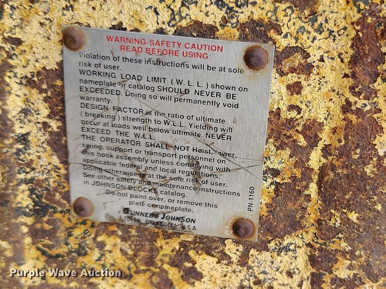 image for item EC8983 1993 Grove RT745 crane