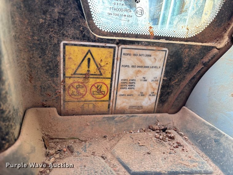 image for item ED2449 2015 Caterpillar 420F2 IT backhoe