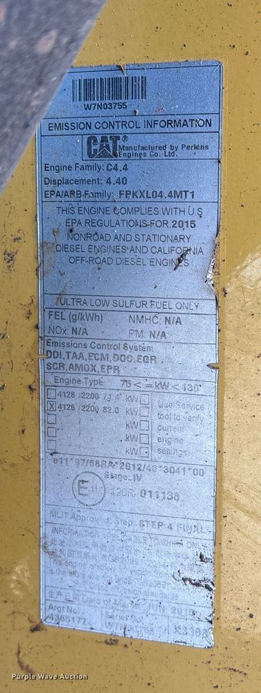 image for item ED2449 2015 Caterpillar 420F2 IT backhoe