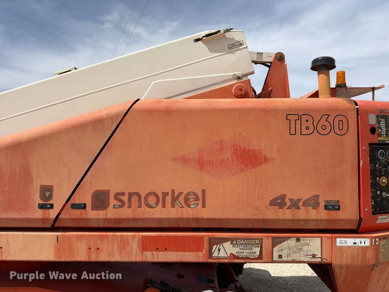 image for item ED5175 2018 Snorkel TB60DZ boom lift