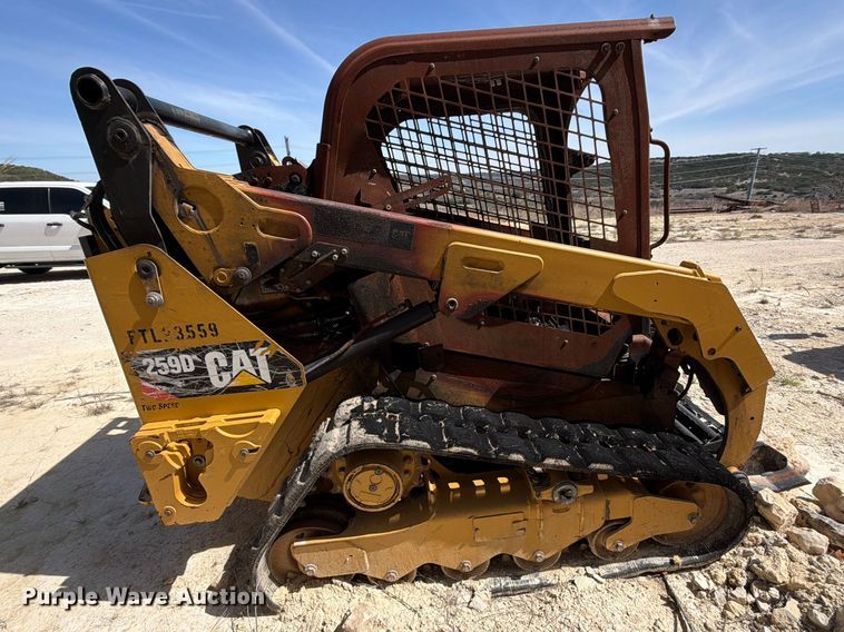 image for item ED5181 2019 Caterpillar 259D tracked skid steer loader