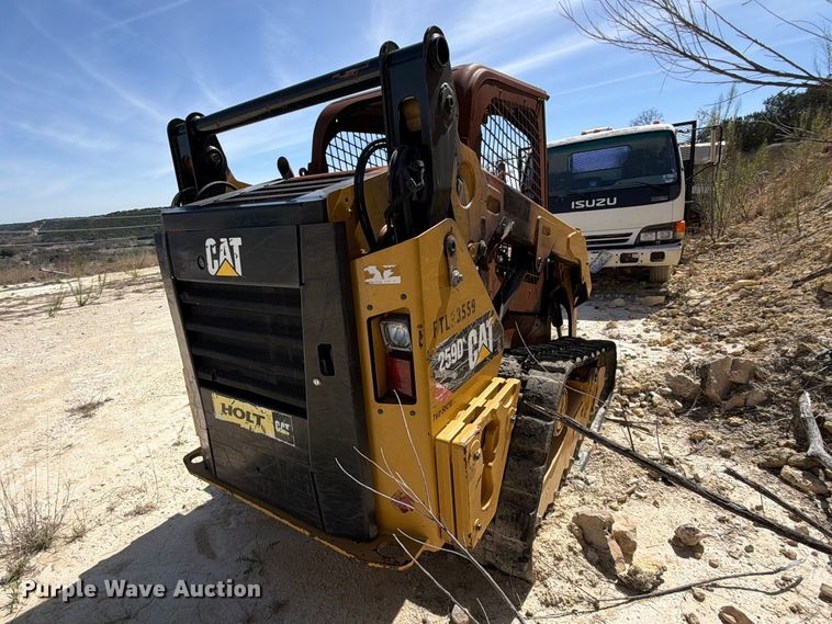 image for item ED5181 2019 Caterpillar 259D tracked skid steer loader