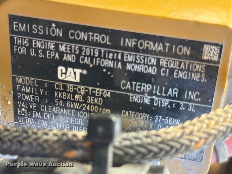 image for item ED5181 2019 Caterpillar 259D tracked skid steer loader