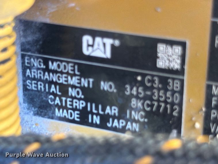 image for item ED5181 2019 Caterpillar 259D tracked skid steer loader