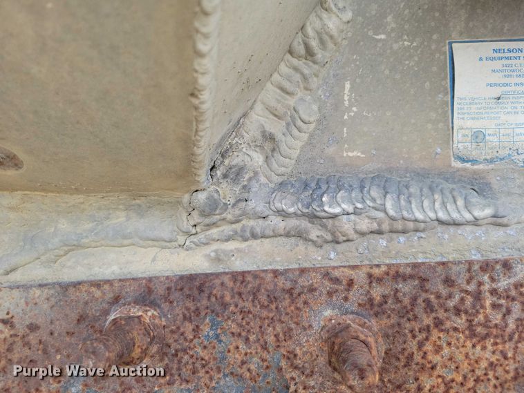 image for item EE0911 1992 Alumatech end dump trailer