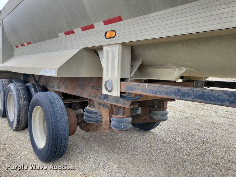 image for item EE0911 1992 Alumatech end dump trailer