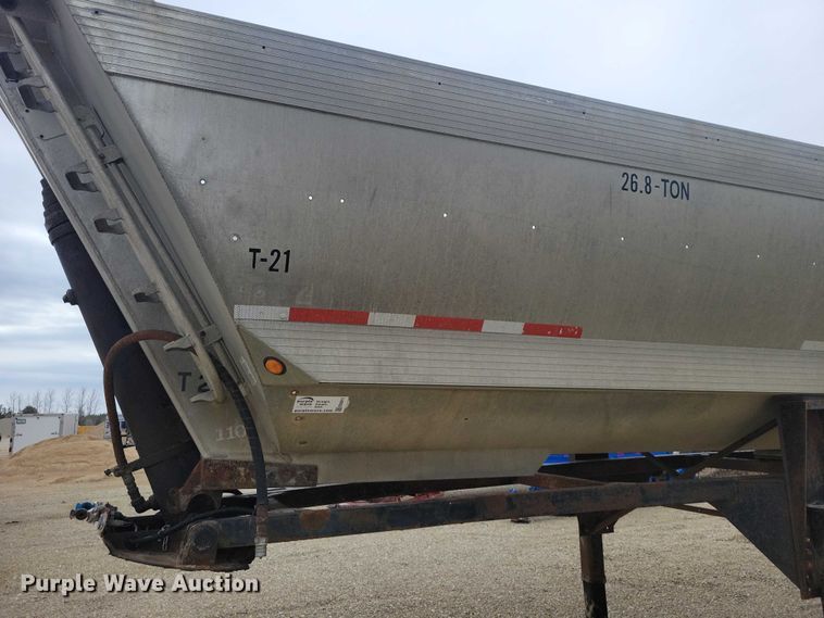 image for item EE0911 1992 Alumatech end dump trailer