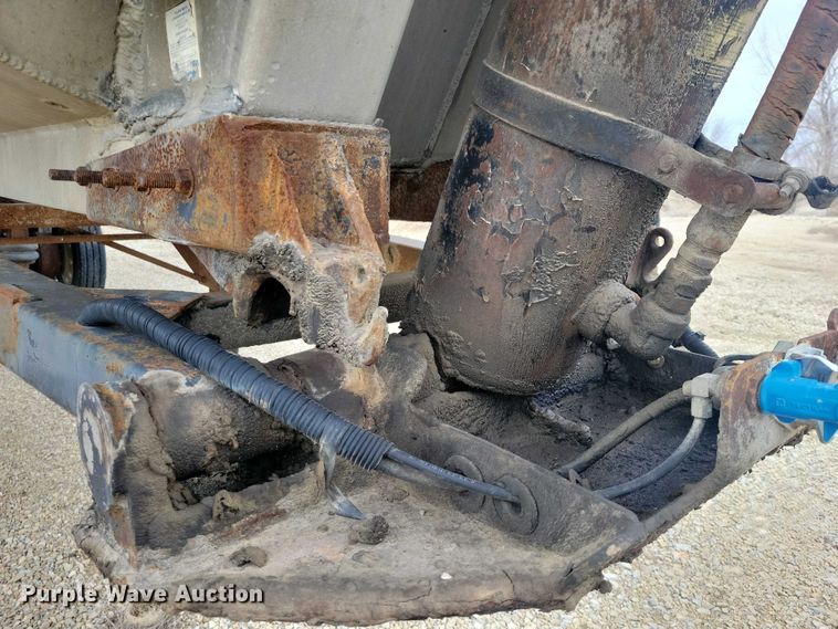 image for item EE0911 1992 Alumatech end dump trailer