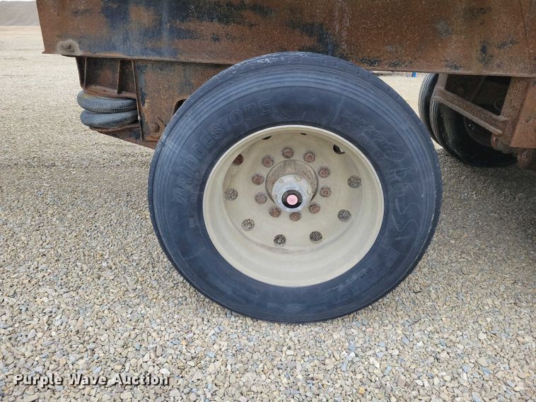 image for item EE0911 1992 Alumatech end dump trailer