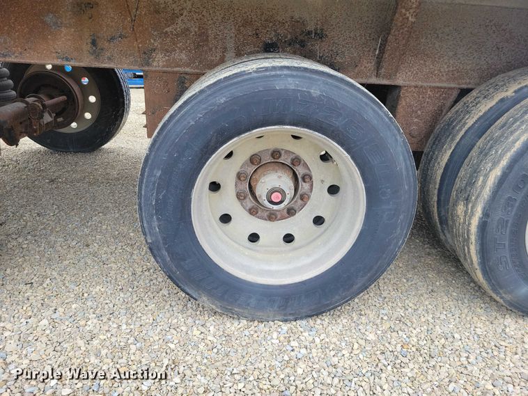 image for item EE0911 1992 Alumatech end dump trailer