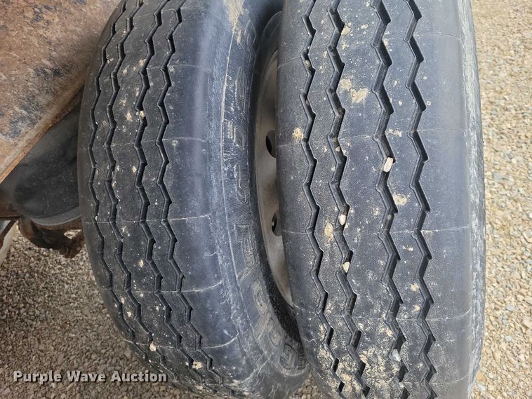 image for item EE0911 1992 Alumatech end dump trailer