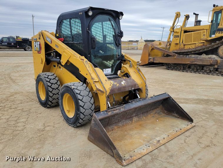 image for item EE0914 2020 Caterpillar 246D3 skid steer loader