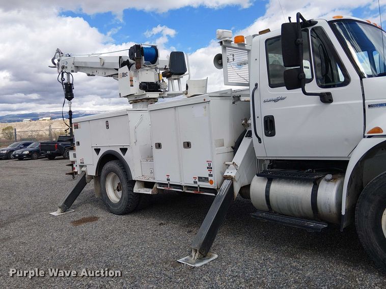 image for item EE5250 2012 International MA035 digger derrick truck