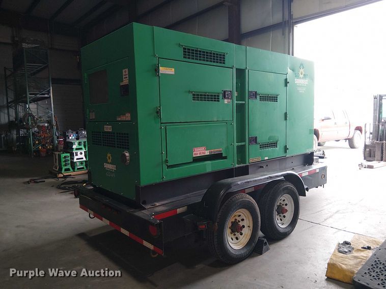 image for item EE5252 2015 MQ Power DCA-220SSJU4F generator