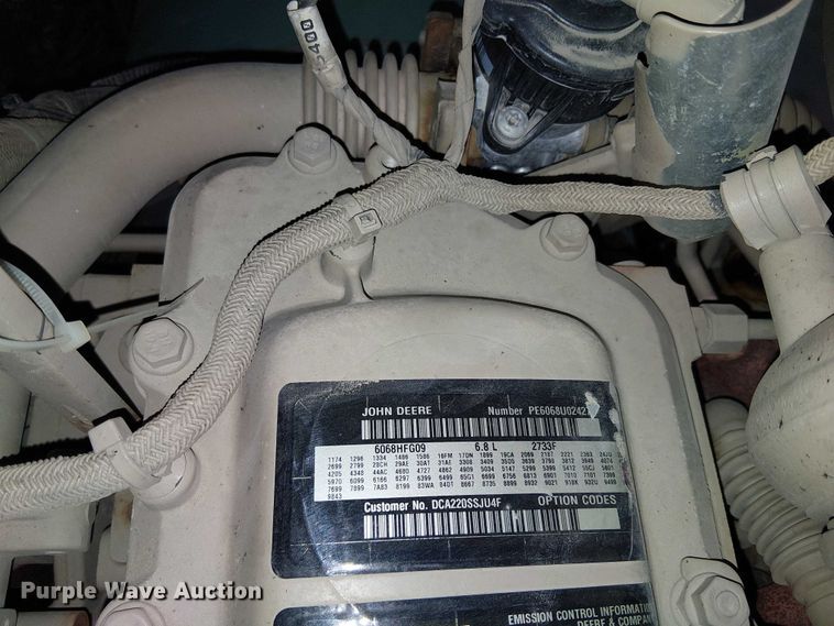 image for item EE5252 2015 MQ Power DCA-220SSJU4F generator