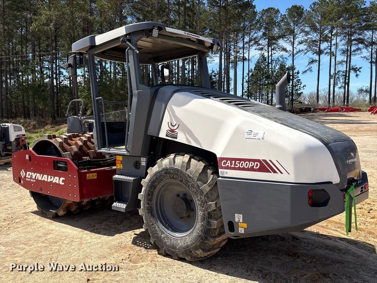 image for item EF1027 2023 Dynapac CA1500PD single drum vibratory roller