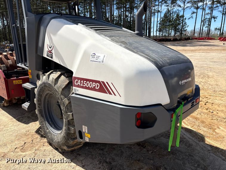 image for item EF1027 2023 Dynapac CA1500PD single drum vibratory roller