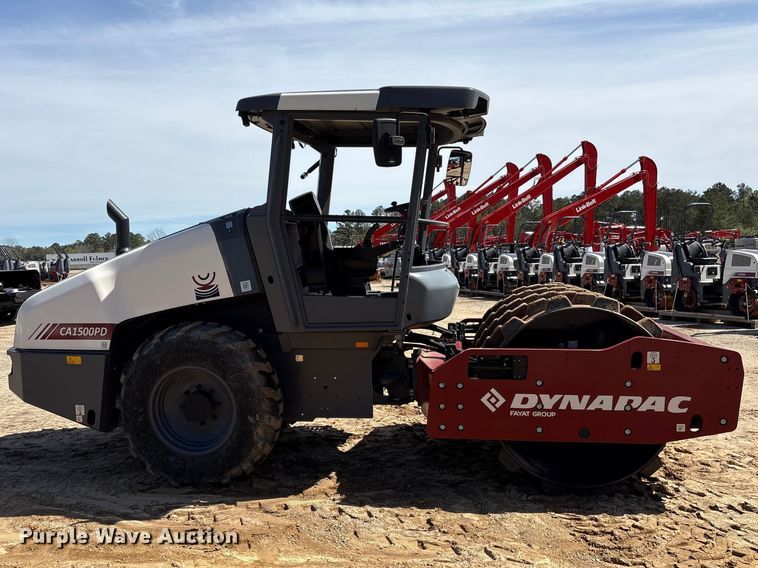 image for item EF1028 2023 Dynapac CA1500PD single drum vibratory roller