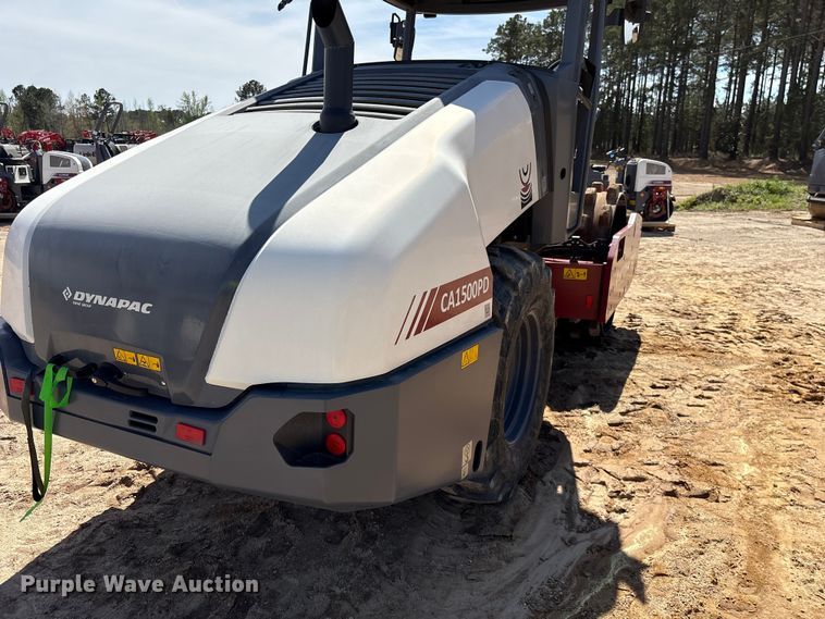 image for item EF1028 2023 Dynapac CA1500PD single drum vibratory roller