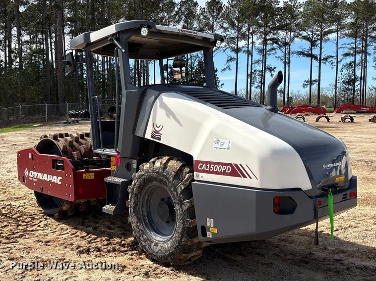 image for item EF1029 2023 Dynapac CA1500PD single drum vibratory roller