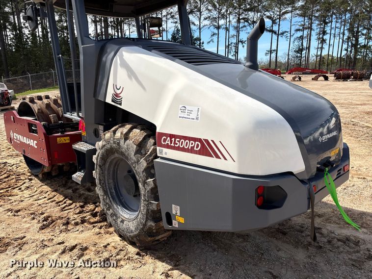 image for item EF1029 2023 Dynapac CA1500PD single drum vibratory roller