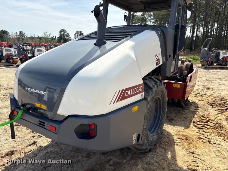 image for item EF1029 2023 Dynapac CA1500PD single drum vibratory roller