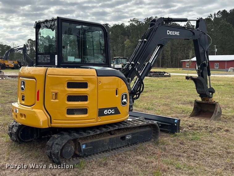 image for item EF1046 2022 John Deere 60G mini excavator