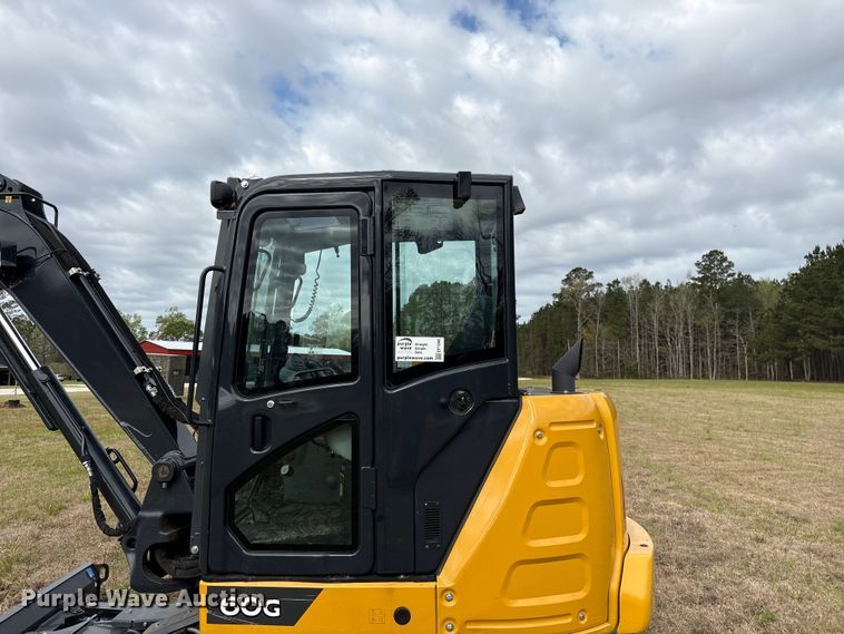 image for item EF1046 2022 John Deere 60G mini excavator