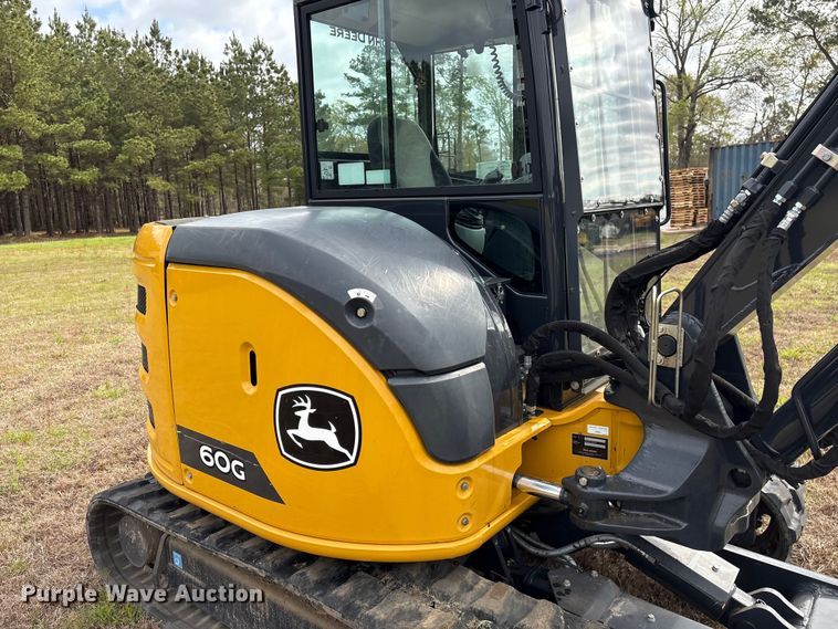 image for item EF1046 2022 John Deere 60G mini excavator