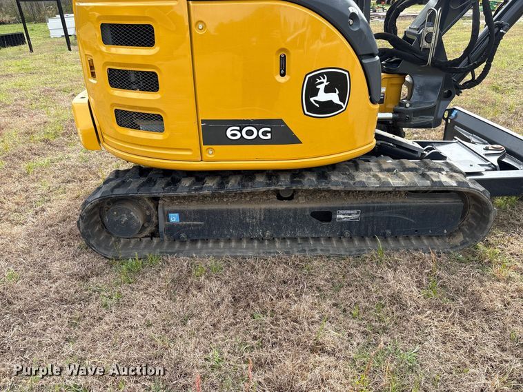 image for item EF1046 2022 John Deere 60G mini excavator