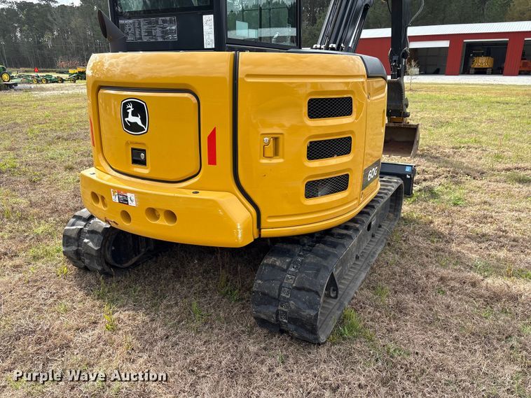 image for item EF1046 2022 John Deere 60G mini excavator
