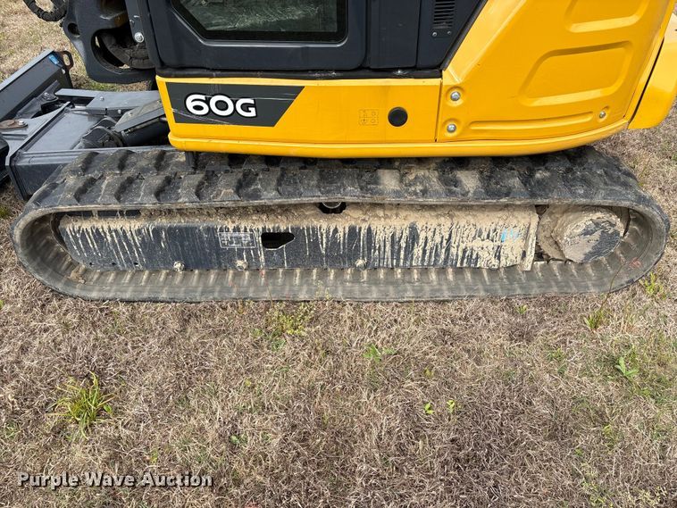 image for item EF1046 2022 John Deere 60G mini excavator