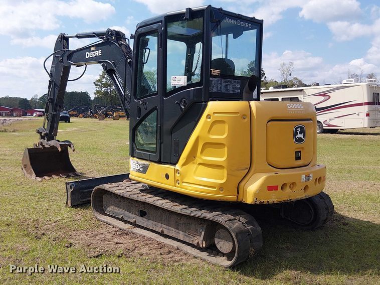 image for item EF1047 2020 John Deere 60G mini excavator