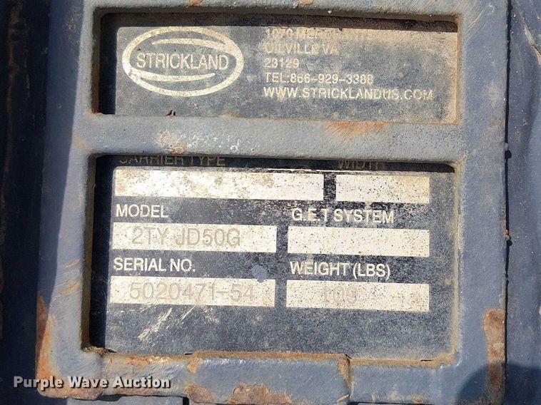 image for item EF1047 2020 John Deere 60G mini excavator