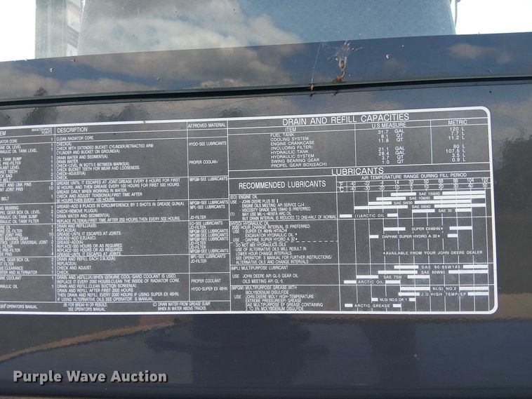 image for item EF1047 2020 John Deere 60G mini excavator