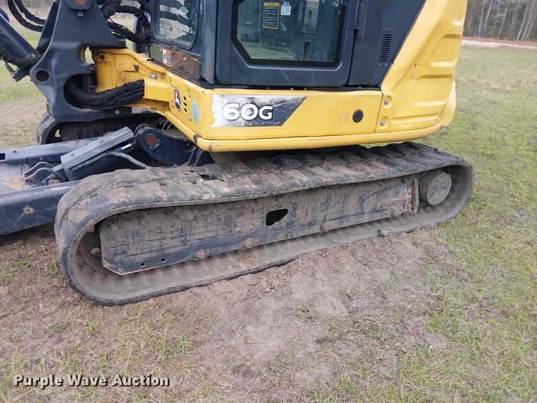 image for item EF1047 2020 John Deere 60G mini excavator