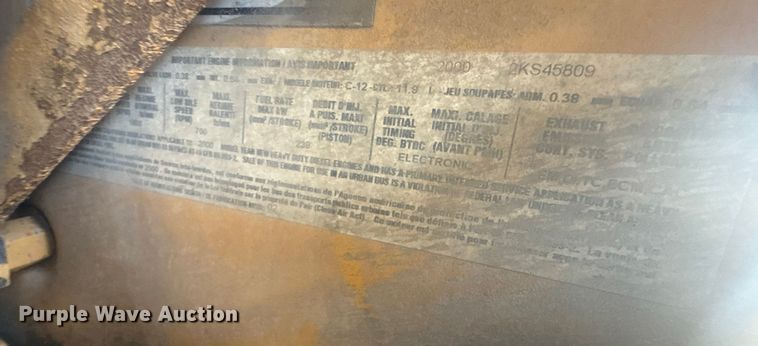 image for item EG2061 2000 Freightliner Classic dump truck