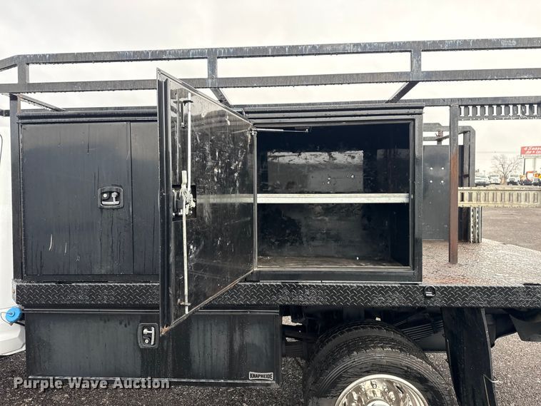 image for item EG2157 2016 RAM 4500HD Crew Cab flatbed pickup truck